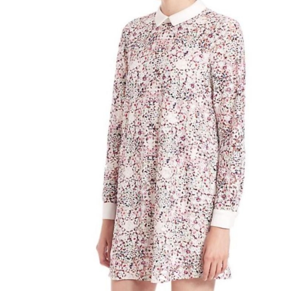 BCBGMAXAZRIA Maris Babydoll Dress - Picture 1 of 8